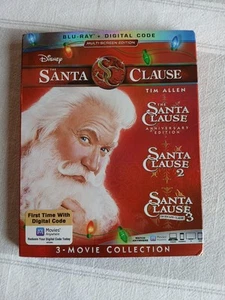 The Santa Clause The Complete 3-Movie Collection Blu-ray Disc, 2012, 3-Disc Set - Imagen 1 de 12