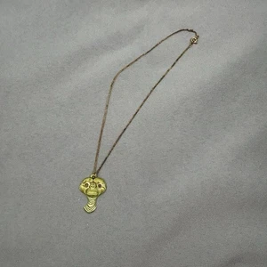 VTG 80's E.T. The Extra Terrestrial Movie Head Necklace Keychain 1.25" x 1" - Picture 1 of 5