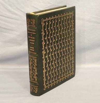 Adventurers of Huckleberry Finn. Mark Twain. Southern Classics Library. Leather. - Image 1 of 4