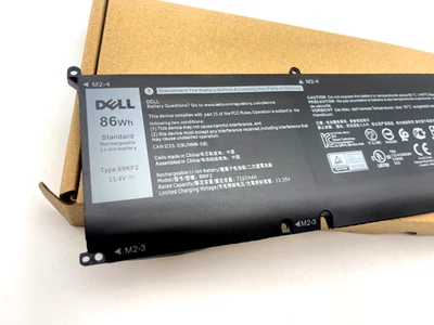 Batería genuina 69KF2 para Dell XPS 15 9500 9510 9520 AlienwareM15 R3 R4 R5 8FCTC Foto 1 de 4