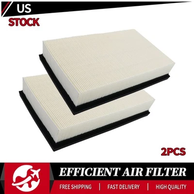 2x Engine Air Filter Set for 2006 - 2011 Ford Fusion Mercury Milan Mazda 6 - Image 1 of 4