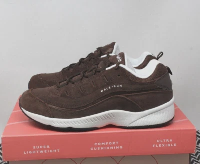 EASY SPIRIT  SEROMY37 CHOCOLATE BROWN SUEDE SHOE SIZE 6M NIB - Image 1 of 4