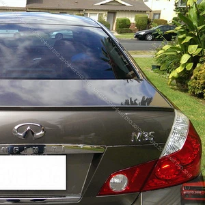 Fit For Infiniti M35 M45 Boot Trunk Lip Spoiler #KY0 Painted - Picture 1 of 1