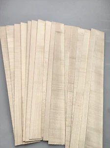 45pcs Flamed Maple Wood Violin Rib Side Blanks 400mm in long,Violin wood - Picture 1 of 5