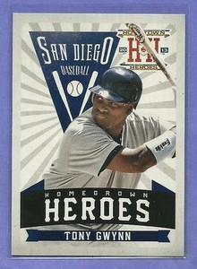 2013 Panini Hometown Heroes TONY GWYNN Homegrown Heroes insert card PADRES