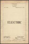 Photo:Trademark registration by G. A. Scott for Electric brand Cigarettes