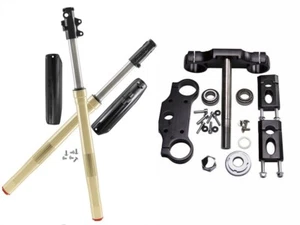 Horquilla delantera triple abrazadera para 150 200CC 250cc CRF TTR Apollo SSR Taotao moto de cross - Imagen 1 de 11