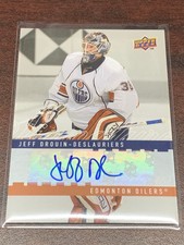 Jeff Drouin-Deslauriers 2008-09 Upper Deck Signature Sensations #SSJD 