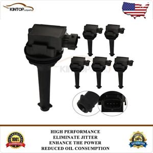 6 Ignition Coil Pack For Volvo 2001-2006 S60 S80 XC70 XC90 2003-2006 S70