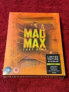 TITANS OF CULT MAD MAX FURY ROAD 4K STEELBOOK UK LIMITED EDITION NEU & VERSIEGELT - Bild 1 von 2