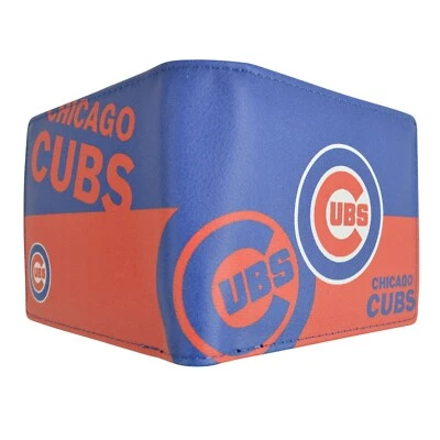 Chicago Cubs MLB Printed Logo Bi-Fold Wallet - Image 1 of 4