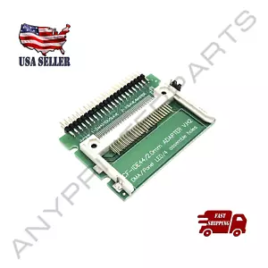 Scheda di memoria flash compatto CF a 2,5" maschio IDE 44 pin convertitore adattatore 44 pin per laptop - Foto 1 di 6