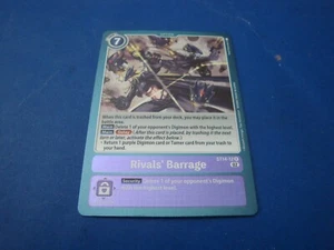 Digimon Rivals' Barrage ST14-12 R Foil NM/M Starter Deck 14 Advanced - Picture 1 of 2