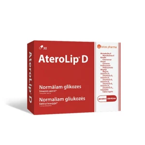 ATEROLIP D For Normal Glucose Level in Blood Food Supplement 30 Capsules - Picture 1 of 1