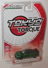 GreenLight: Tokyo Torque 2002 Nissan Skyline GT-R R34 Green Machine 1:64 Chase