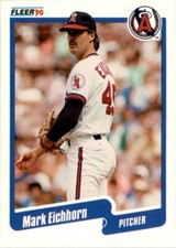 1990 Fleer Update Mark Eichhorn #U-77