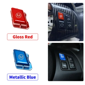 For BMW 3 Series E90 E92 E93 M3 Steering Wheel M Button Start Stop Switch Cover - Picture 1 of 9