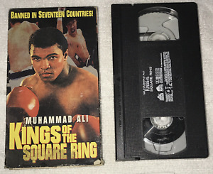 Kings of the Square Ring Muhammad Ali BOXING KO VHS 1998 BANNED Movie Video