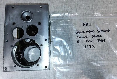 Emco FB-2 Mill Drill Parts: Gearhead Casting, Angle Gauge & Oil Pump Tube H17X - Image 1 of 4