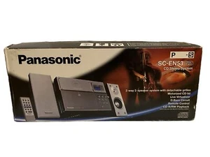Panasonic SC-EN53 CD stereo System 2-Way 2-Speaker System Remote NEW - Picture 1 of 3