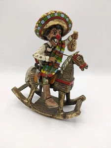 Ron Lee Creations Pancho equitazione cavallo a dondolo 1984 venduto da artista originale - Foto 1 di 1
