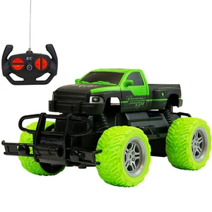 4WD RC Remote Control Big Wheel Off-Road High Speed Monster Truck Kids Toy Gift - Picture 1 of 16