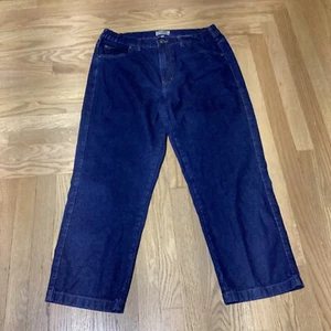 Men's Duke Haband Classic Fit Jeans w/Side Stretch Waist Blue Size 36 S - Picture 1 of 8