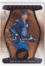 2023-24 UPPER DECK ARTIFACTS COPPER PARALLEL #170 RED WING NICKLAS LIDSTROM /299