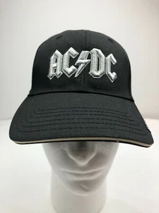 AC/DC 2005 VTG Metallic Silver 3D Logo Baseball Cap New w/ Tags - Bild 1 von 4