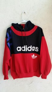 red adidas sweater