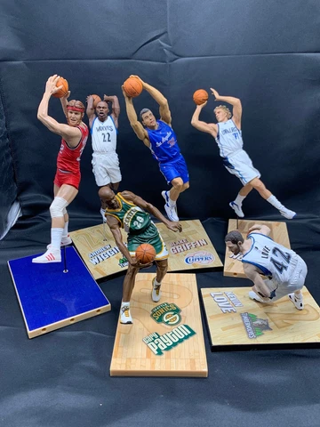 McFarlane NBA Basketball HOF Sports Figures Pick from:  Walton Dirk Payton Blake Cover