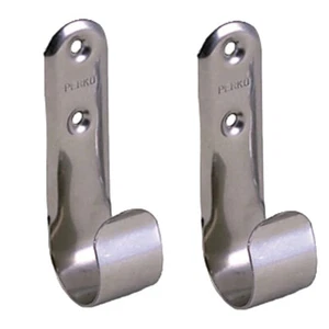 SOPORTES DE GANCHO PARA BARCO DE ACERO INOXIDABLE PERKO - PAR - Imagen 1 de 1
