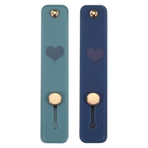 2 x Phone Loop Finger Holder Phone Strap Grip Blue Navy - Picture 1 of 7