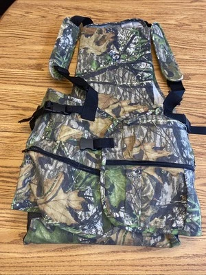 Vintage Field Staff By Mossy Oak Camo Full Strut Turkey Vest Men's Size S 30-35 - Image 1 of 4