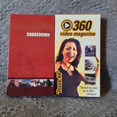 Vintage 360 Video Issue 4 & 5 Import street racing RARE VHS 1999 thud rumble JDM - Bild 1 von 4