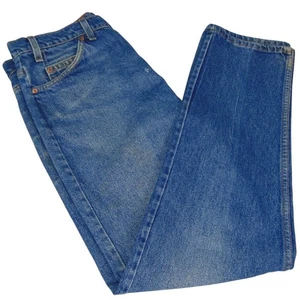 1980s Vintage Levi’s 505 Orange Tab Jeans USA Made 36x30 Straight Leg Regular Fi - Picture 1 of 13