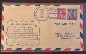 US Frigate Constitution visits Wilmington, NC, 11/21/1931 - Picture 1 of 1