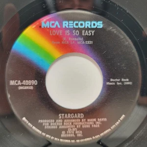 Stargard Love Is So / Three Girls 7" 45rpm m- Vinyl Soul Record free sleeve - Imagen 1 de 2