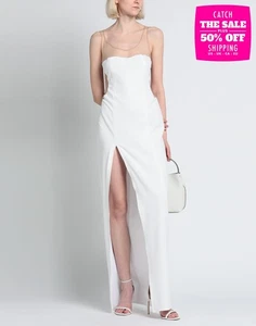 RRP€275 LES BOURDELLES DES GARCONS Maxi Dress Size XS Illusion Scoop Neck - Picture 1 of 4