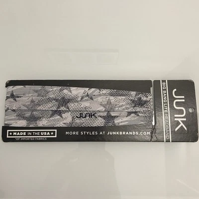 Junk Brands Headband Big Bang Lite One Nation Black & White Patriotic U.S.A. NEW - Image 1 of 3