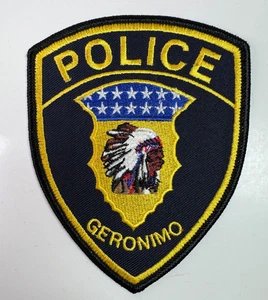 Geronimo Police Oklahoma OK Patch W10 - Picture 1 of 4