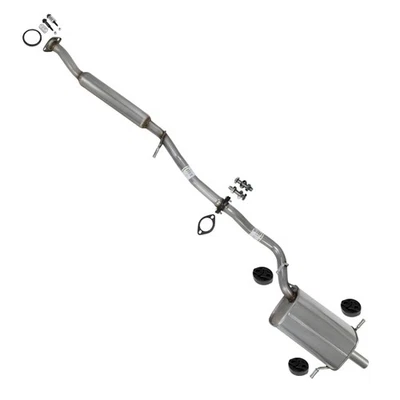 Kit de escape silenciador resonador de acero inoxidable se adapta a: 06-2007 Subaru Impreza 2,5 L Foto 1 de 4