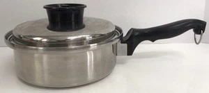 Casseruola Chef’s Ware Townecraft 2 qt T304 inox diametro 8 1/2" con coperchio - Foto 1 di 17