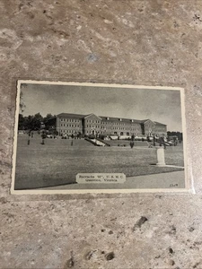c1940s Barracks "H" USMC Marine Corp, Quantico, Virginia Postkarte - Bild 1 von 2