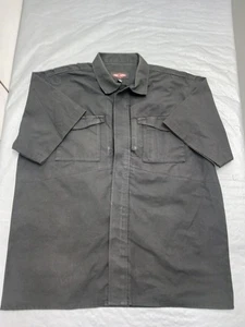 TRU-SPEC 24-7 Series Zip Up Black Uniform Shirts Size L - Bild 1 von 13