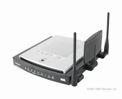 Linksys WRT350N 54 Mbps 4-Port Gigabit Wireless N Router