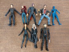 2000 X-Men: The Movie 6" Loose Action Figure LOT of 8 Toybiz Wolverine Magneto
