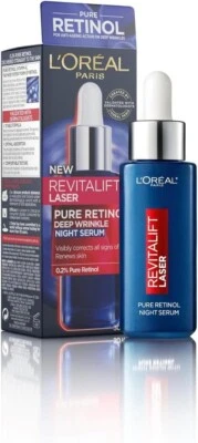 L'Oreal Paris Revitalift Laser Pure Retinol, 30 ml Night Serum Brand New - image 1 of 4