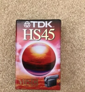 Video Cassetta TDK Hs45 VHS C PAL SECAM Alta Qualita - Foto 1 di 3