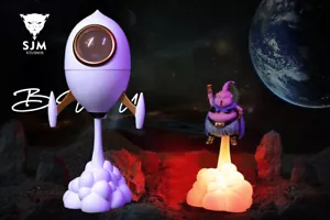 【En stock】 Dragon Ball Buu To The Moon Rocket LED Pequeña Lámpara GK Estatua SJM Studio - Imagen 1 de 6